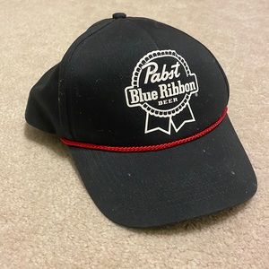 Adjustable Pabst Blue Ribbon Beer Hat